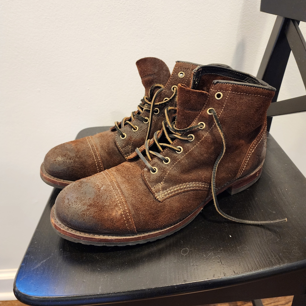 FRYE AND CO. Men's Rich Brown Leather Boots